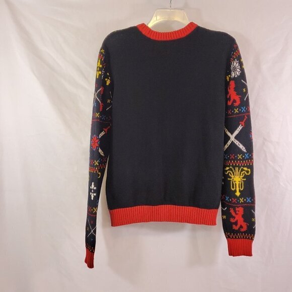 GAME of Thrones JOY TO THE REALM Mens Knit Sweater - Picture 8 of 14